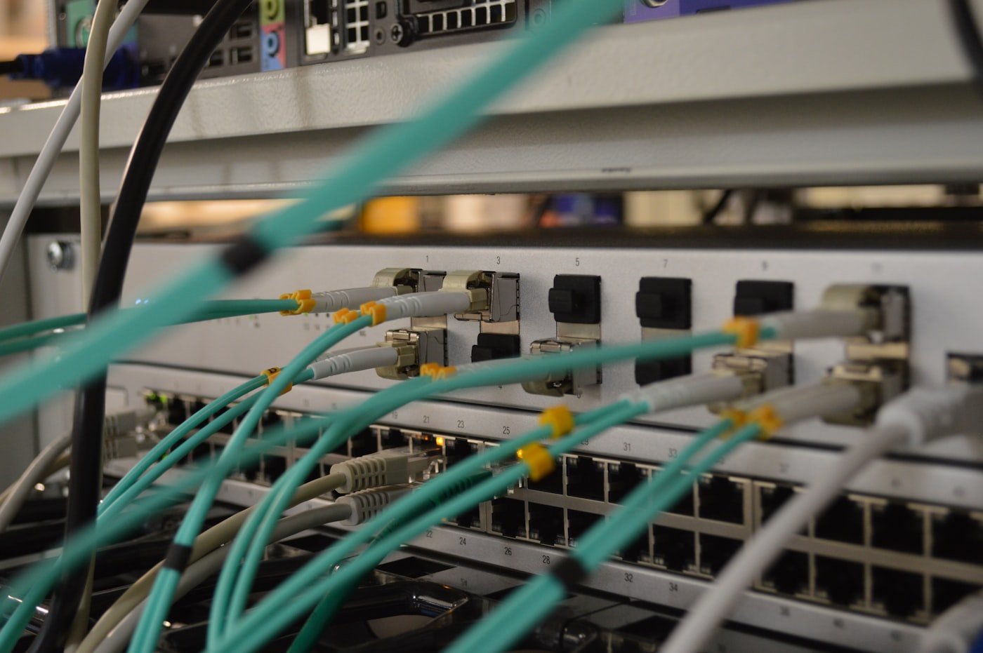 Network cabling work